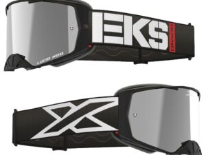 12 EKS Lucid Caliber Google Black Silver Lens